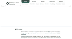 Desktop Screenshot of cambridgeunitarian.org